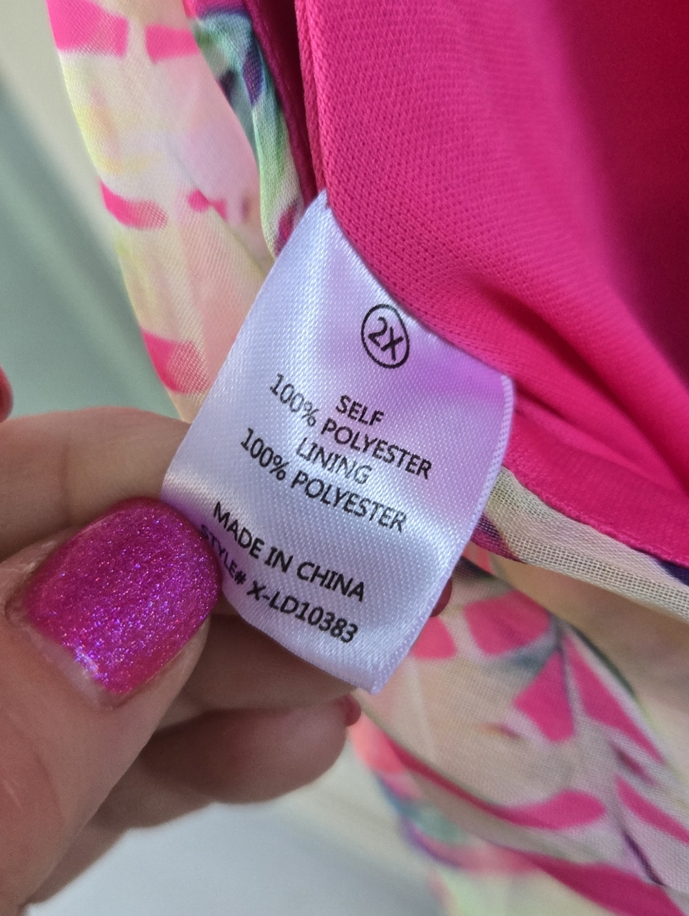 Fashion Nova Tropical Cutout Maxi Dress in Pink & Multicolor - Picture 10 of 12